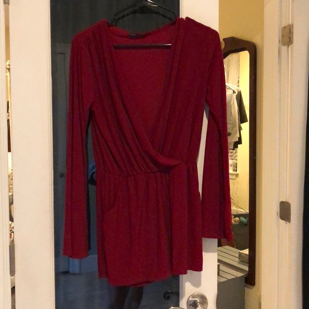 long sleeve romper